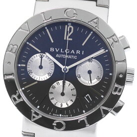 ブルガリ BVLGARI BB38SSCH ブルガリブルガリ クロノグラフ 自動巻き メンズ _790335【中古】