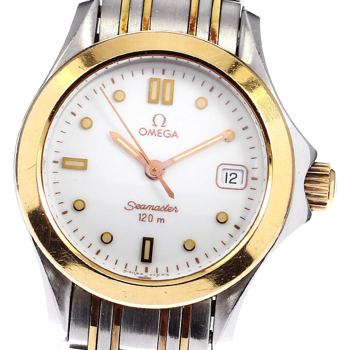 楽天市場】ジャンク オメガ OMEGA 2371.20 シーマスター120 YGコンビ 