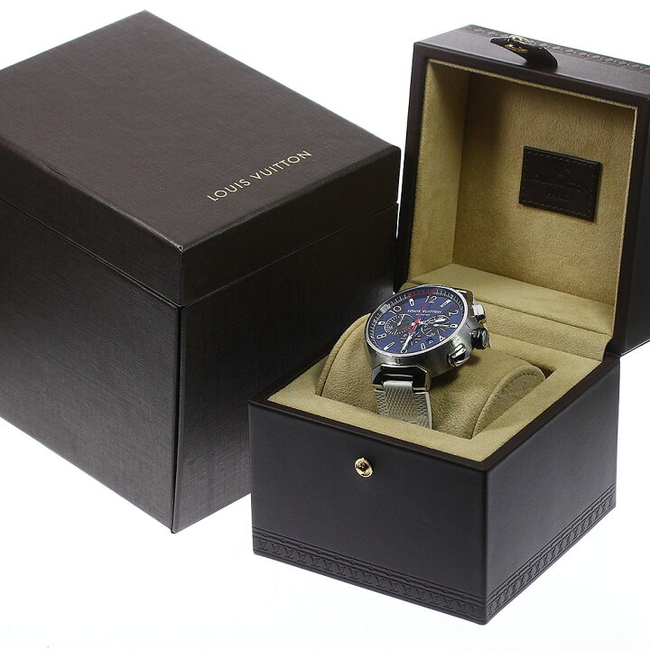 楽天市場】ルイ・ヴィトン LOUIS VUITTON Q102V タンブール クロノ  