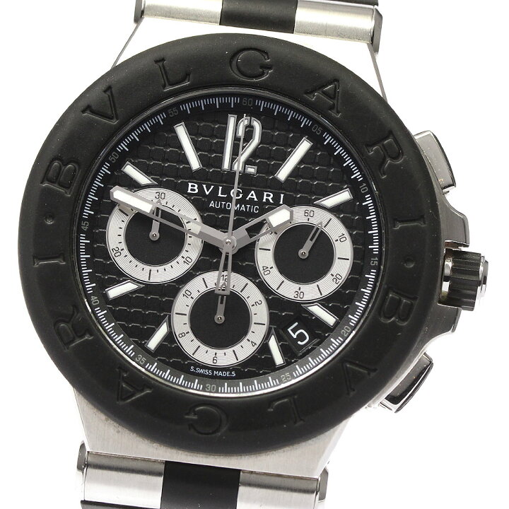 楽天市場】ブルガリ BVLGARI DG42SVCH ディアゴノ クロノグラフ 自動  