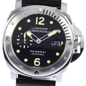 パネライ PANERAI PAM00024 ルミノール サブマーシブル スモールセコンド 自動巻き メンズ 箱・保証書付き_795057【中古】