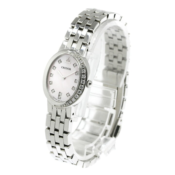 SEIKO GSWE946 5A70-0AT0 クレドール ダイヤモンドベゼル（楽天市場 