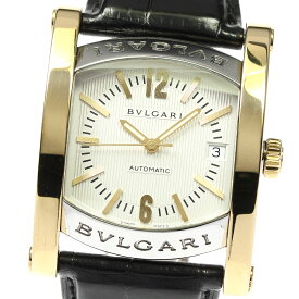 ブルガリ BVLGARI AA44SG アショーマ デイト 自動巻き メンズ 内箱・保証書付き_795710【中古】