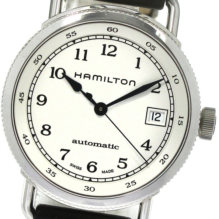 楽天市場】ハミルトン HAMILTON H782150 カーキ ネイビー パイオニア  