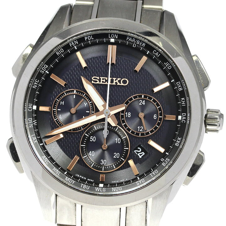 楽天市場】セイコー SEIKO SAGA199/8B92-0AA0 ブライツ クロノグラフ 