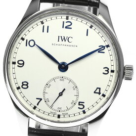 IWC SCHAFFHAUSEN IW358304 ポルトギーゼ・オートマティック40 スモールセコンド 自動巻き メンズ 良品 箱・保証書付き_798341【中古】