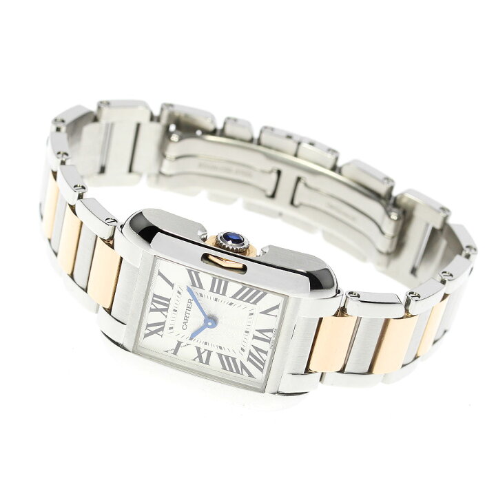 楽天市場】カルティエ CARTIER W5310019 タンクアングレーズSM PG  