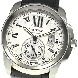 カルティエ CARTIER W7100037 カリブルドゥカルティエ デイト 自動巻き メンズ _798781【中古】