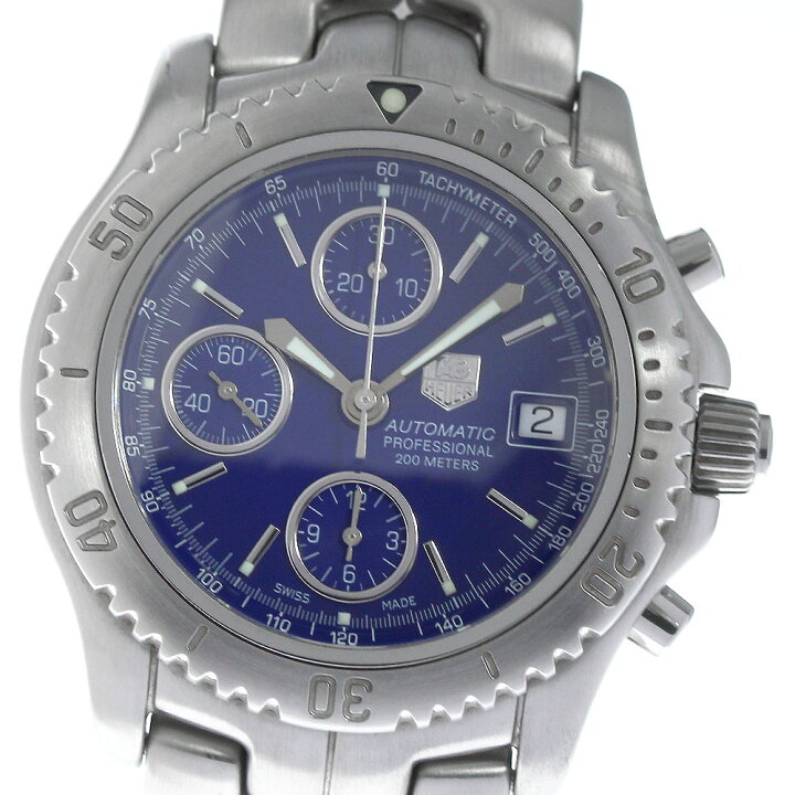 楽天市場】タグホイヤー TAG HEUER CT2110 リンク クロノグラフ デイト 