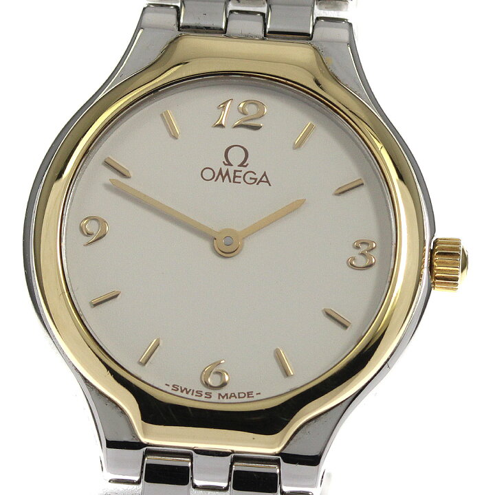 楽天市場】オメガ OMEGA デビル YGベゼル クォーツ レディース 美品  