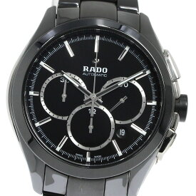 ラドー RADO 650.0275.3 ハイパークローム クロノグラフ 自動巻き メンズ 箱・保証書付き_801306【中古】