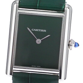 カルティエ CARTIER WSTA0056 タンクマスト LM クォーツ メンズ 美品 _800724【中古】