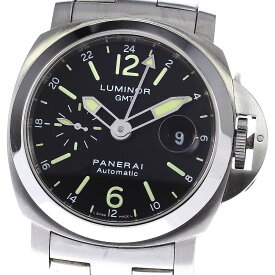 パネライ PANERAI PAM00297 ルミノール GMT デイト スモールセコンド 自動巻き メンズ _800850【中古】