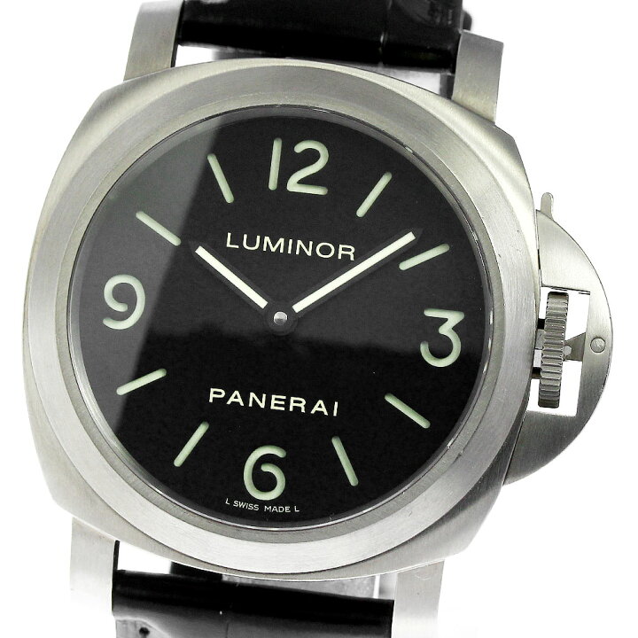 楽天市場】パネライ PANERAI PAM00176 ルミノール ベース 手巻き  