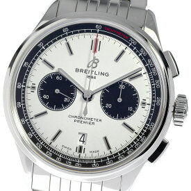 ブライトリング BREITLING AB0118 プレミエ B01 クロノグラフ 自動巻き メンズ 内箱付き_802511【中古】