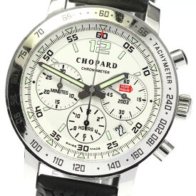 ベルト訳あり ショパール Chopard 8932 ミッレミリア クロノグラフ 自動巻き メンズ _801791【中古】