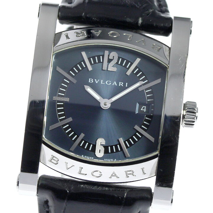 楽天市場】ブルガリ BVLGARI AA39S アショーマ デイト クォーツ 