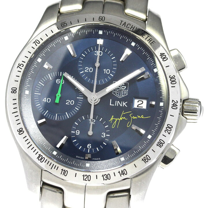 楽天市場】タグホイヤー TAG HEUER CJF2113.BA0576 リンク アイルトン 