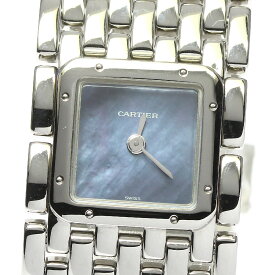 ジャンク カルティエ CARTIER W61002T9 パンテール リュバン クォーツ レディース 保証書付き_797713【中古】