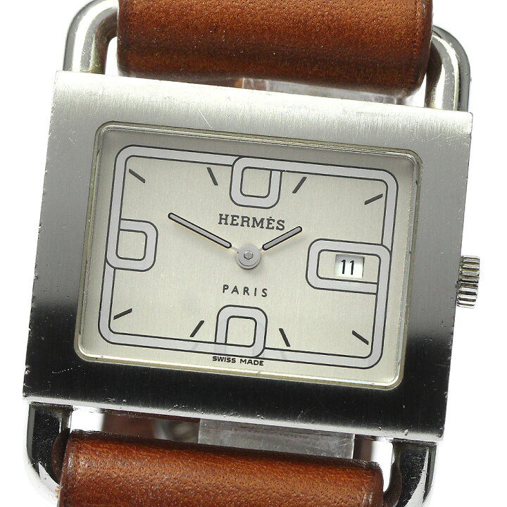 楽天市場】エルメス HERMES BA1.510 バレニア デイト クォーツ 