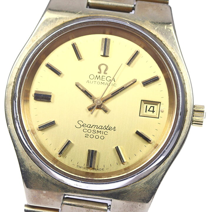 楽天市場】オメガ OMEGA シーマスターコスミック2000 デイト 自動巻き 