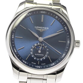 ロンジン LONGINES L2.909.4 マスターコレクション ムーンフェイズ デイト 自動巻き メンズ 箱・保証書付き_802647【中古】