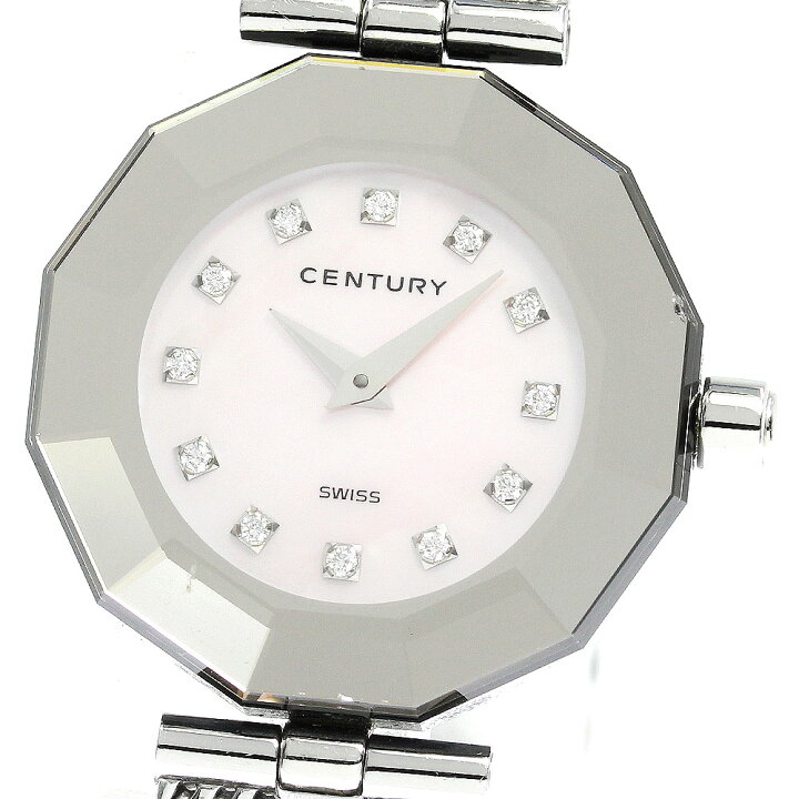 楽天市場】センチュリー CENTURY タイムジェム クォーツ レディース 