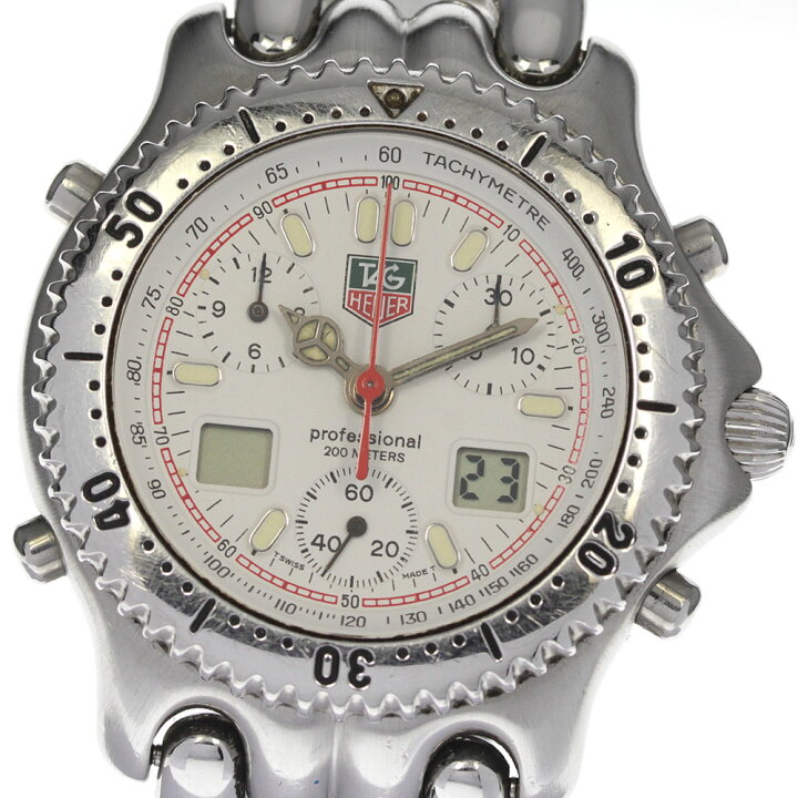 楽天市場】タグホイヤー TAG HEUER CG1111-0 セル クロノグラフ 