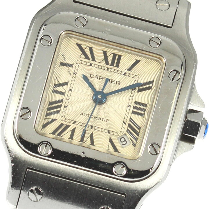 楽天市場】カルティエ CARTIER W20054D6 サントスガルベ SM デイト  