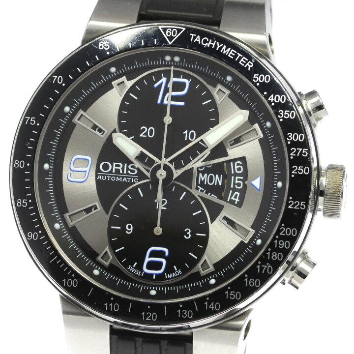 楽天市場】オリス ORIS 7614 ウィリアムズF1 クロノグラフ 自動巻き 