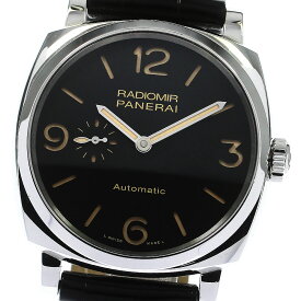 パネライ PANERAI PAM00572 ラジオミール スモールセコンド 自動巻き メンズ 箱付き_803553【中古】