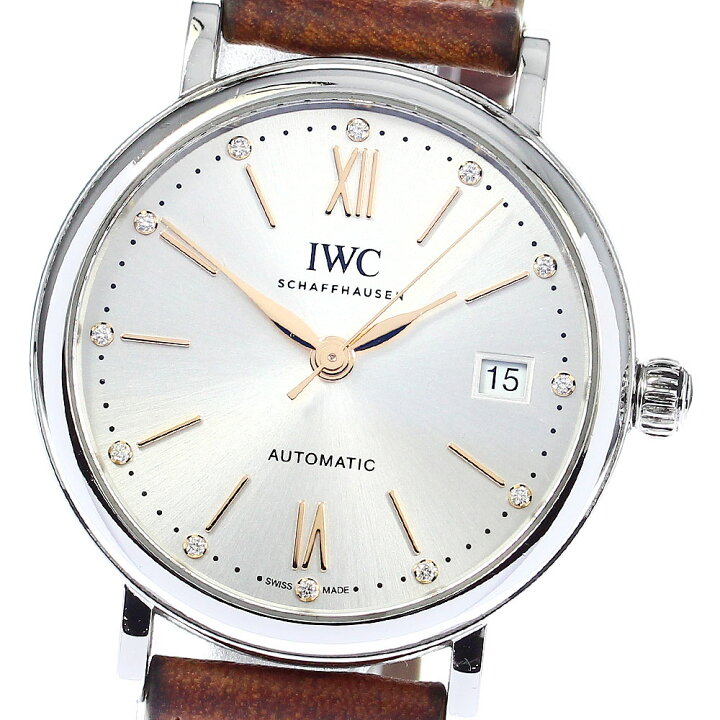 楽天市場】IWC SCHAFFHAUSEN IW458601 ポートフィノ 12Pダイヤモンド  