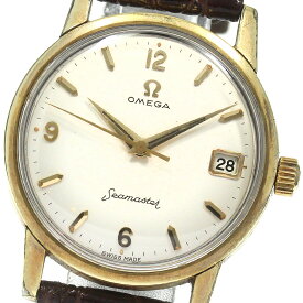 オメガ OMEGA 14384 3 SC シーマスター cal.610 デイト 手巻き メンズ _804619【中古】