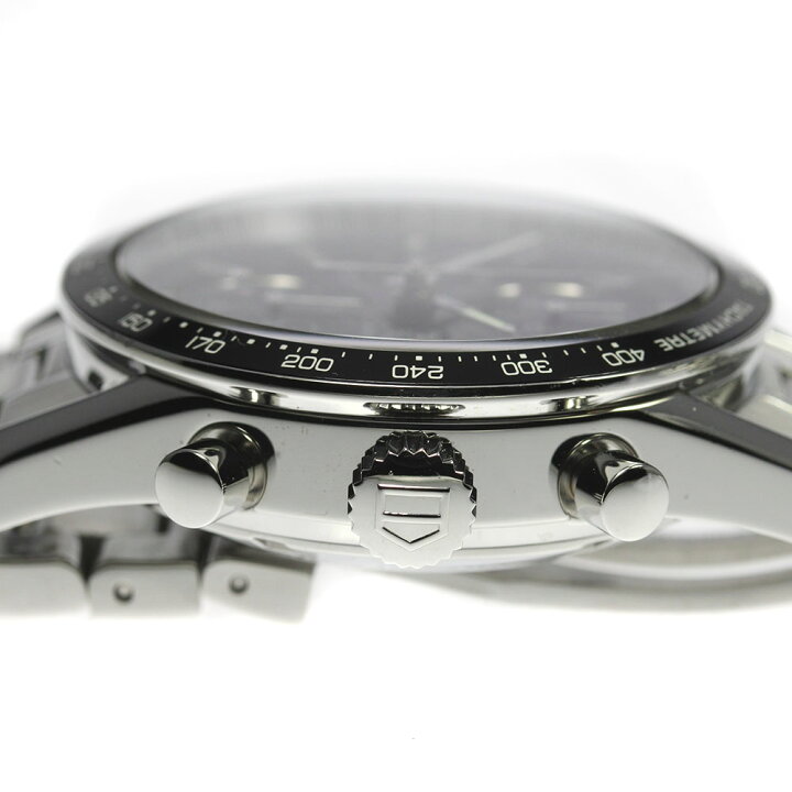楽天市場】タグホイヤー TAG HEUER CV201E-0 カレラ クロノグラフ 