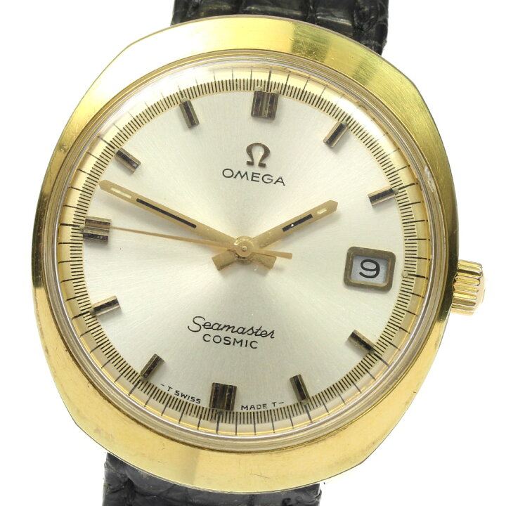 楽天市場】オメガ OMEGA シーマスターコスミック デイト 手巻き メンズ 