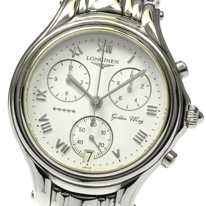 楽天市場】ロンジン LONGINES L3.610.4 ゴールデンウィング クロノ 