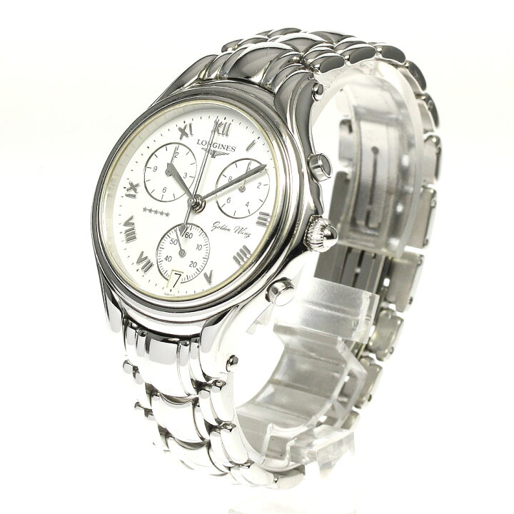 楽天市場】ロンジン LONGINES L3.610.4 ゴールデンウィング クロノ 