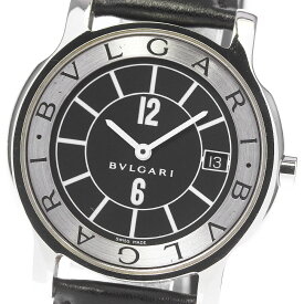 ブルガリ BVLGARI ST35S ソロテンポ デイト クォーツ メンズ _805242【中古】