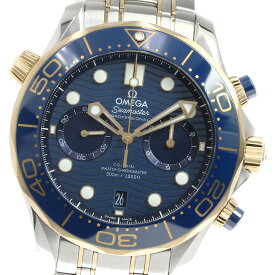 オメガ OMEGA 210.20.44.51.03.001 シーマスター ダイバー 300M コーアクシャル クロノグラフ 自動巻き メンズ 美品 箱・保証書付き_790561【中古】
