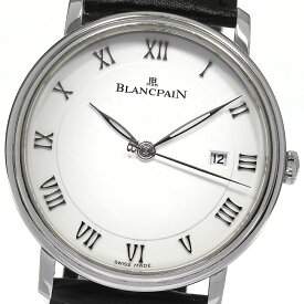ブランパン Blancpain 6651-1127-55B ヴィルレ ウルトラスリム デイト 自動巻き メンズ _803780【中古】