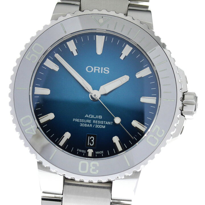 楽天市場】オリス ORIS 01 733 7732 4155 アクイス デイト 自動巻き 
