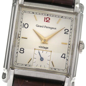 ジラール・ペルゴ GIRARD-PERREGAUX 2550 ヴィンテージ94 K18WG 手巻き メンズ _806603【中古】