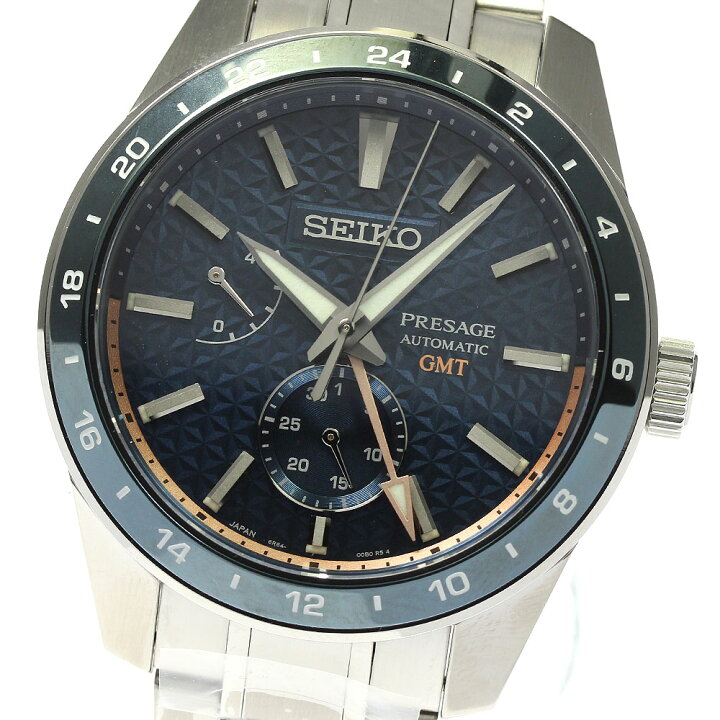 楽天市場】セイコー SEIKO SARF001 プレサージュ シャープエッジド GMT 