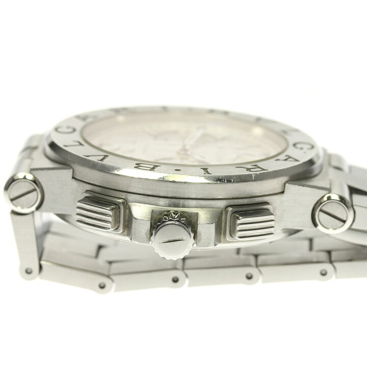 楽天市場】ブルガリ BVLGARI DG40SCH ディアゴノ クロノグラフ 自動  