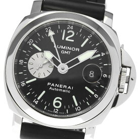 パネライ PANERAI PAM00088 ルミノール GMT デイト 自動巻き メンズ 箱付き_805736【中古】