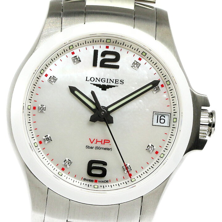 楽天市場】ロンジン LONGINES L3.319.4 コンクエスト V.H.P. 