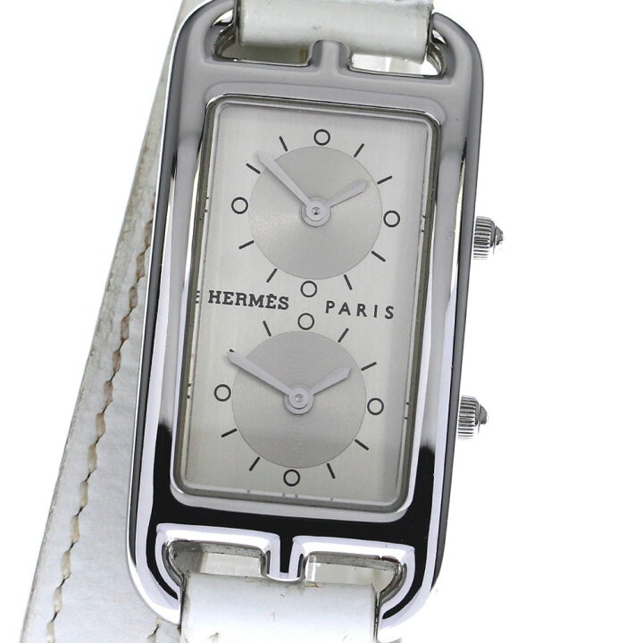 楽天市場】エルメス HERMES CC3.210 ケープコッド ドゥゾーン クォーツ 