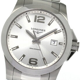 ロンジン LONGINES L3.759.4 コンクエスト デイト クォーツ メンズ 良品 _797420【中古】