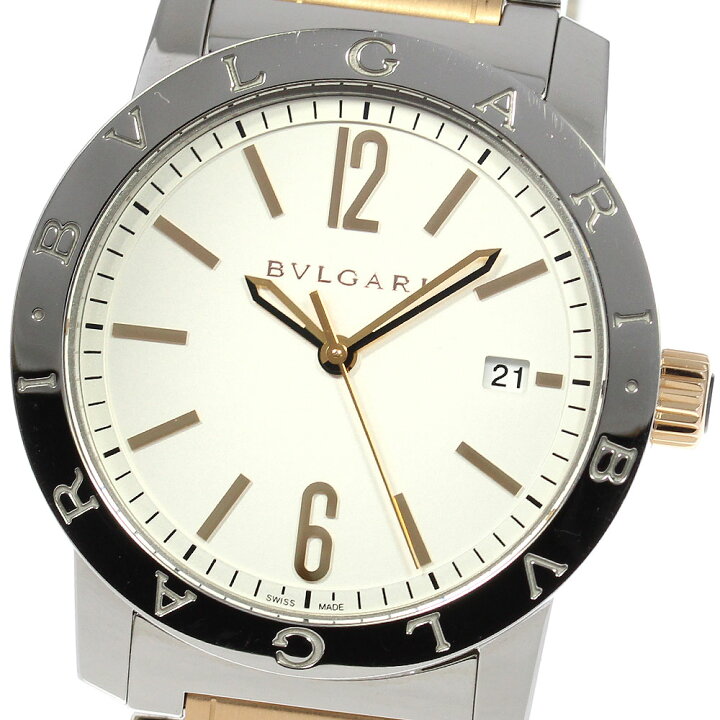楽天市場】ブルガリ BVLGARI BB39S ブルガリブルガリ デイト 自動巻き 