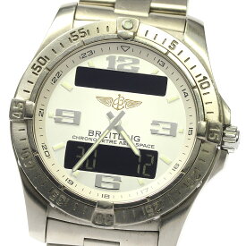 ブライトリング BREITLING E79362 エアロスペース クォーツ メンズ _804692【中古】